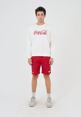 Mossimo Harry Red Coca Cola Regular Mid Short