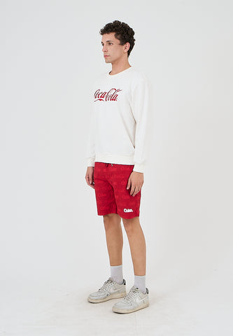 Mossimo Harry Red Coca Cola Regular Mid Short