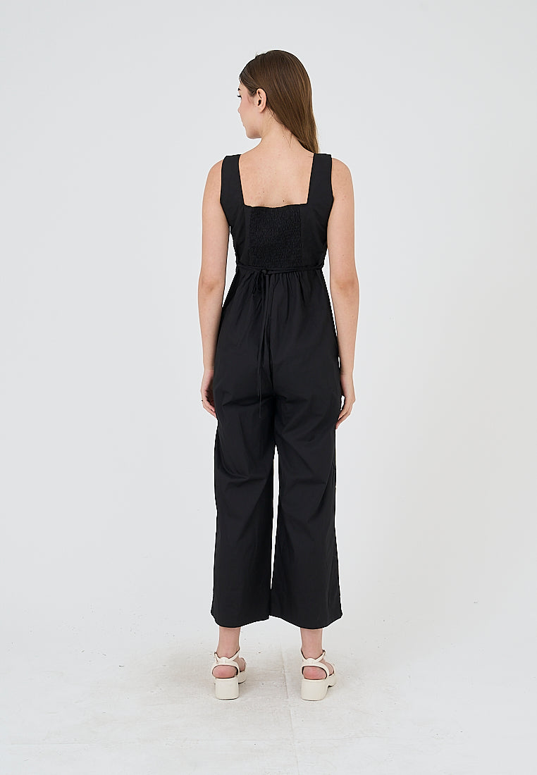 Mossimo Jesryl Black Wide Leg Jumpsuit