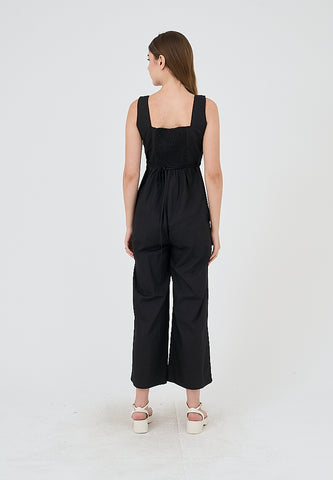Mossimo Jesryl Black Wide Leg Jumpsuit