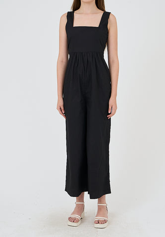 Mossimo Jesryl Black Wide Leg Jumpsuit