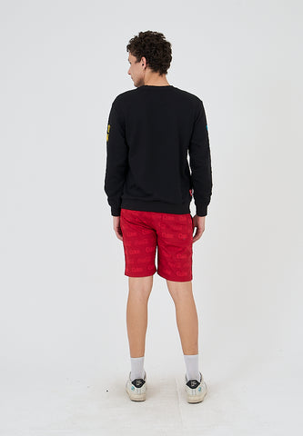 Mossimo Rocco Black Coca Cola Modern Fit Pullover