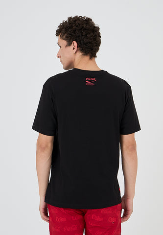 Mossimo Jamie Black Coca Cola Modern Fit Tee