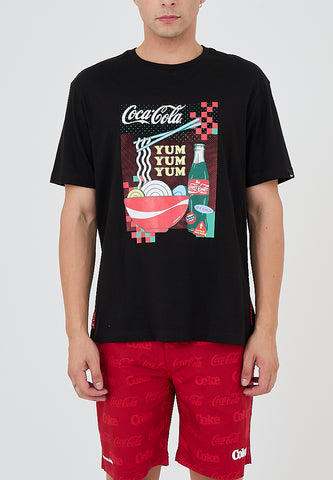 Mossimo Jamie Black Coca Cola Modern Fit Tee