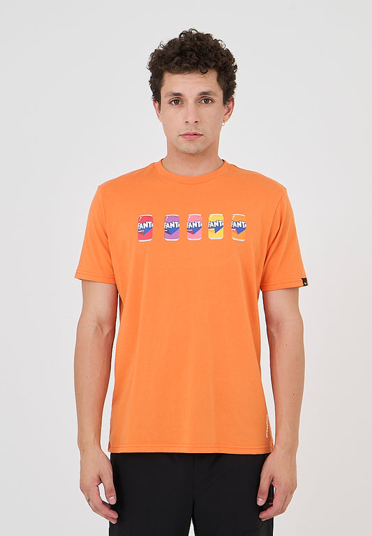 Mossimo Jovan Orange Classic Fit Tee