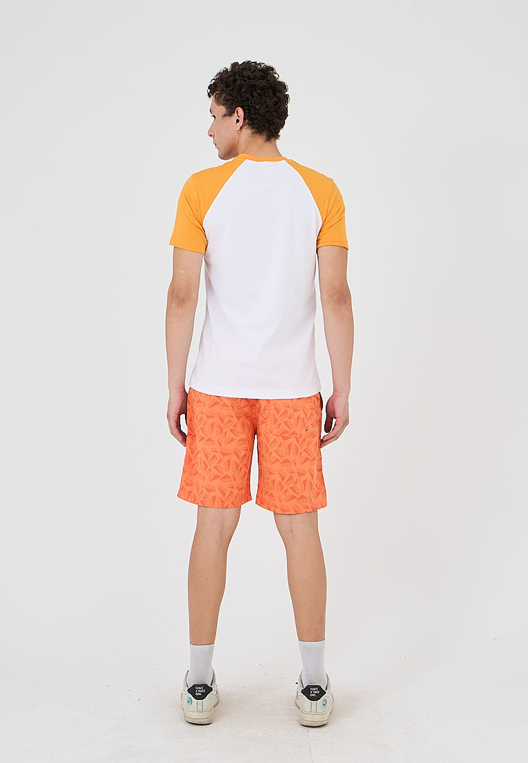Mossimo Jomark Fanta Orange Nylon Regular Mid Short