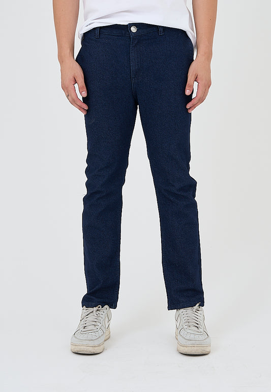 Mossimo Aiden Rinse Wash Blue Straight Fit Mid Rise Jeans
