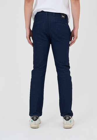 Mossimo Aiden Rinse Wash Blue Straight Fit Mid Rise Jeans