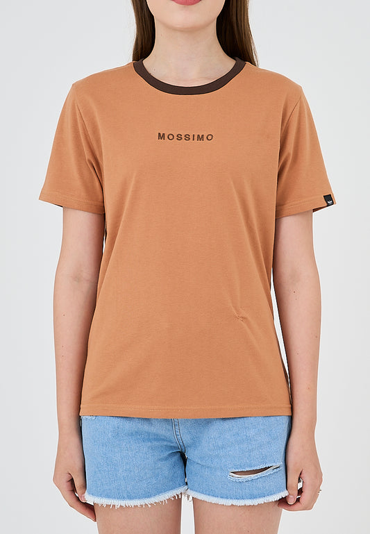 Mossimo Joana Brown Classic Fit Tee