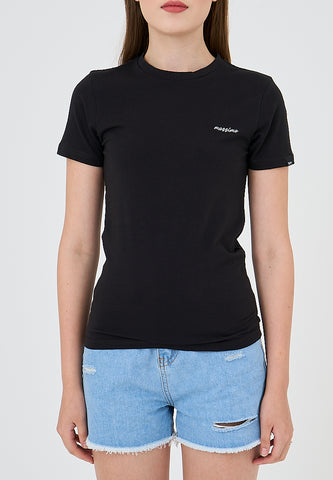 Mossimo Angeline Black Body Fit Tee