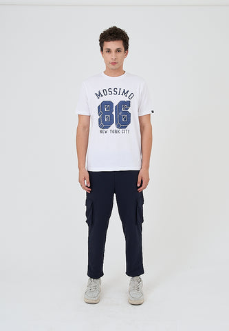 Mossimo Ziggy White Classic Fit Tee