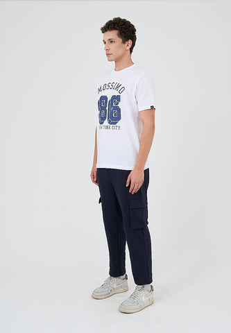 Mossimo Ziggy White Classic Fit Tee