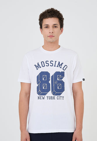 Mossimo Ziggy White Classic Fit Tee