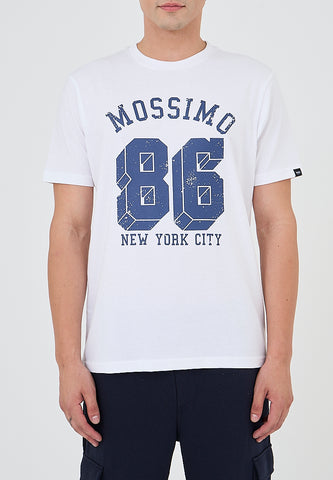 Mossimo Ziggy White Classic Fit Tee