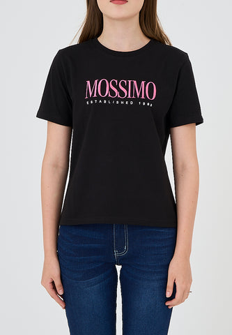 Mossimo Gail Black Comfort Fit Tee