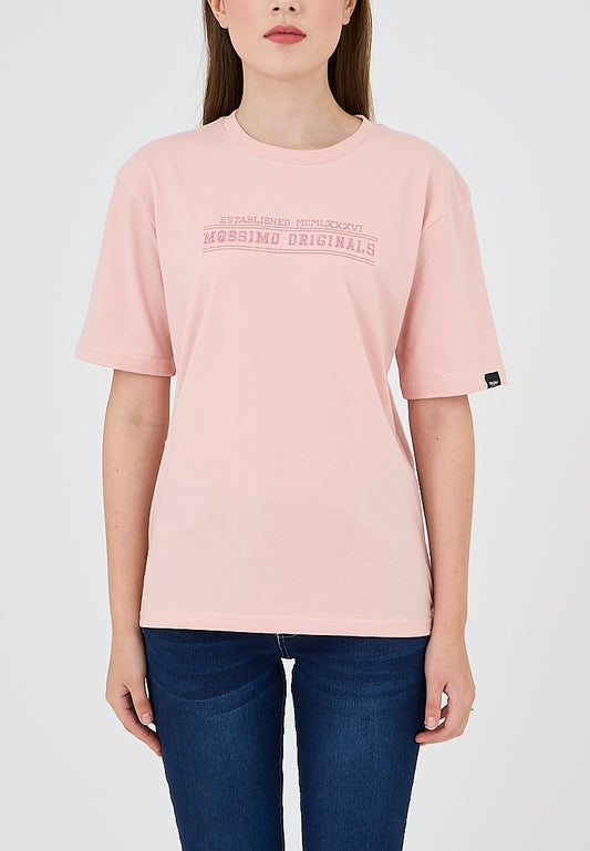 Mossimo Karen Light Pink Modern Fit Tee