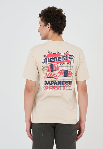 Mossimo Nico Beige Comfort Fit Tee