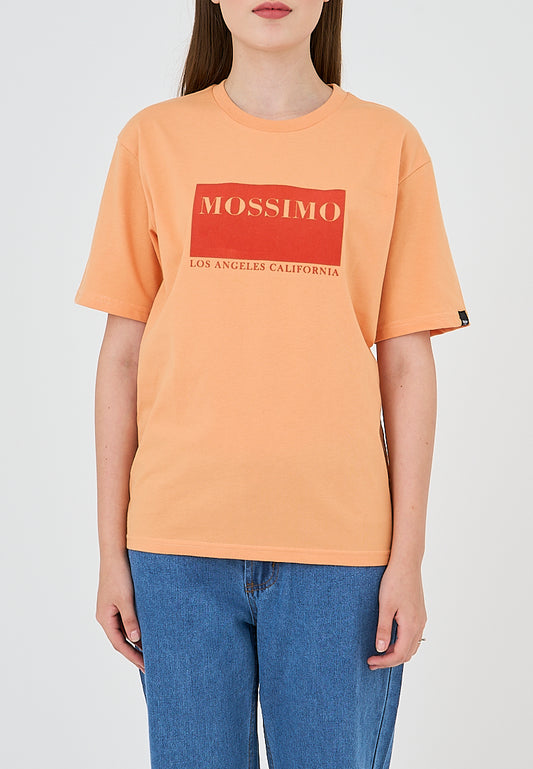 Mossimo Angelic Light Orange Modern Fit Tee