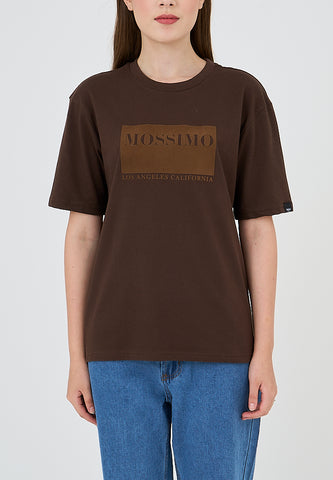 Mossimo Angelic Choco Brown Modern Fit Tee