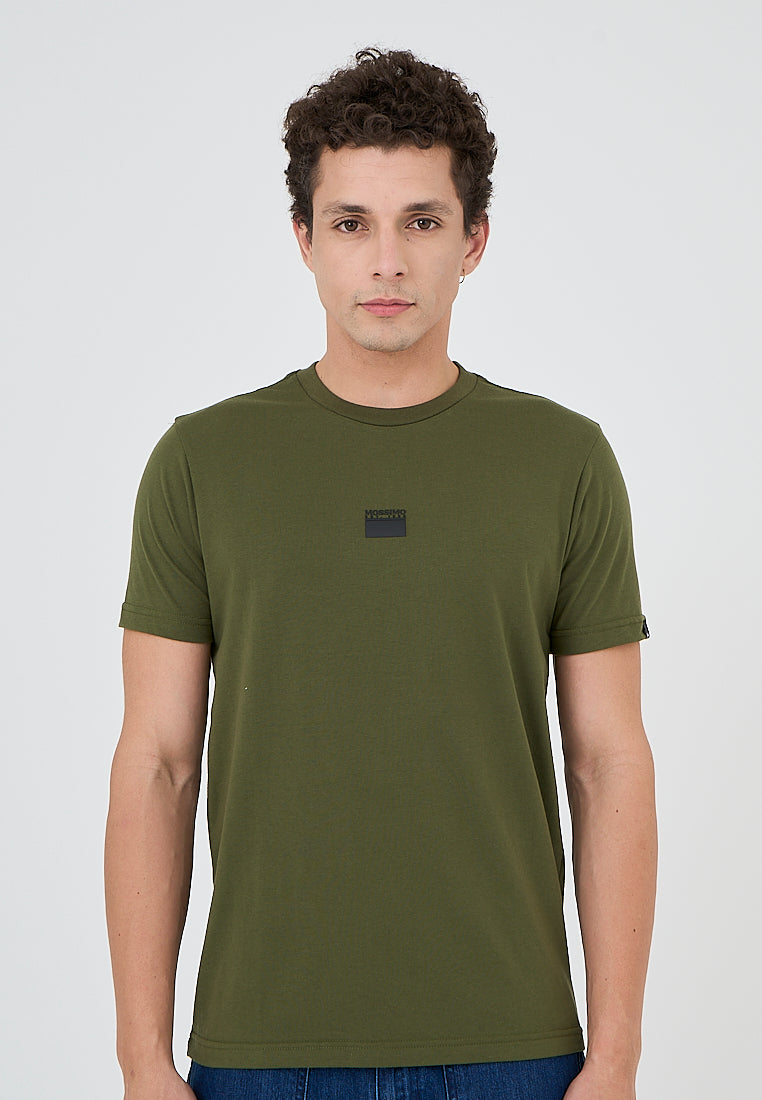 Mossimo Josiah Chive Green Muscle Fit Tee