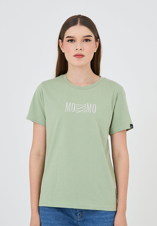 Mossimo Joanna Sage Green Classic Fit Tee