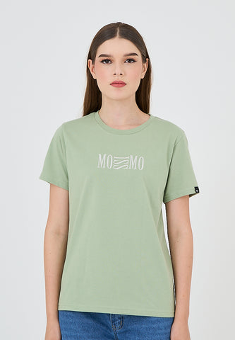 Mossimo Joanna Sage Green Classic Fit Tee