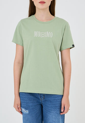 Mossimo Joanna Sage Green Classic Fit Tee