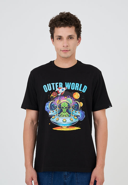 Mossimo Jethro Black Modern Fit Tee