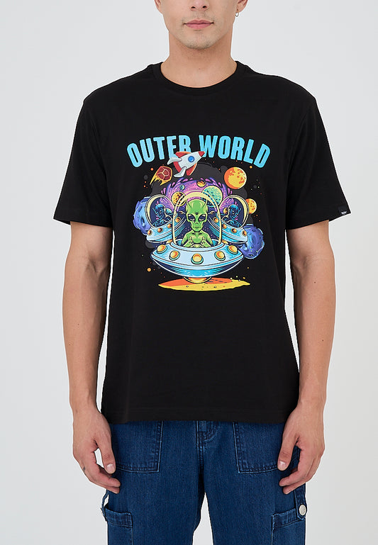 Mossimo Jethro Black Modern Fit Tee