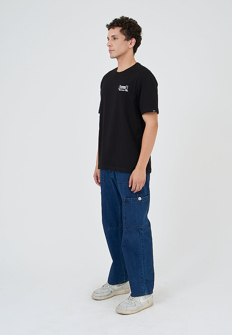 Mossimo Henry Black Modern Fit Tee