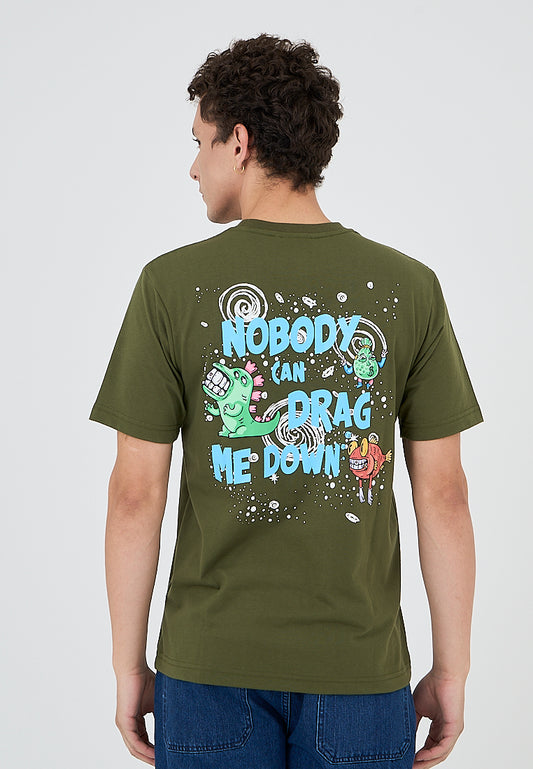 Mossimo Billy Chive Green Comfort Fit Tee