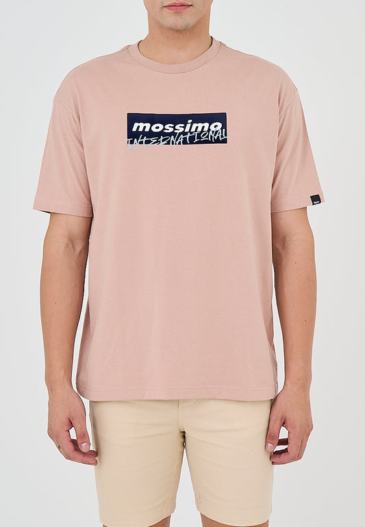 Mossimo Benjie Light Pink Urban Fit Tee