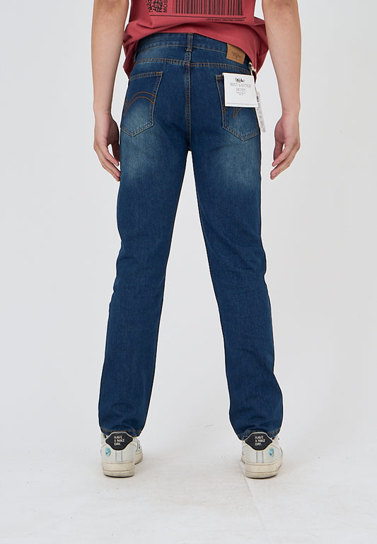 Mossimo Daniel Dark Blue Five Pocket Regular Straight Jeans