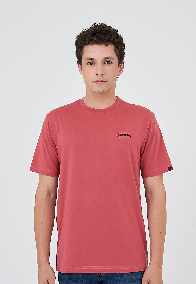 Mossimo Alvin Dusty Orange Comfort Fit Tee