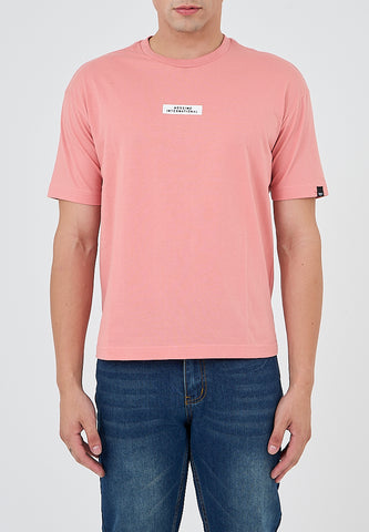 Mossimo Achilles Light Pink Urban Fit Tee