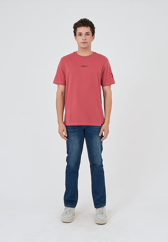 Mossimo Aris Dusty Orange Modern Fit Tee