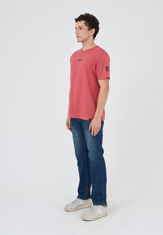 Mossimo Aris Dusty Orange Modern Fit Tee