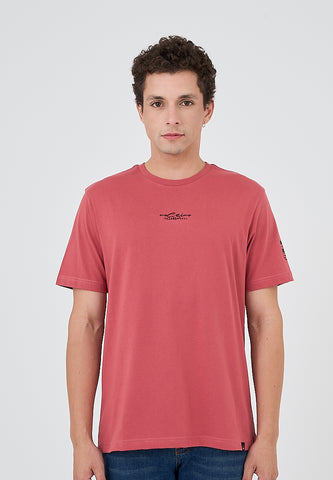 Mossimo Aris Dusty Orange Modern Fit Tee