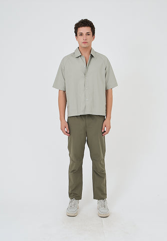 Mossimo Owen Chive Green Loose Fit Trousers