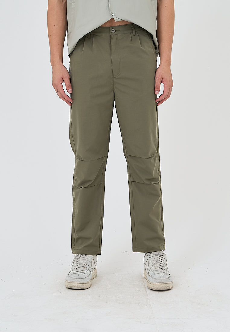 Mossimo Owen Chive Green Loose Fit Trousers