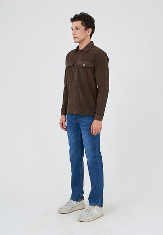 Mossimo Brixton Brown Comfort Fit Corduroy Jacket