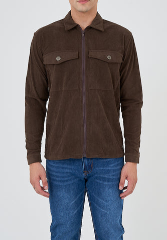 Mossimo Brixton Brown Comfort Fit Corduroy Jacket