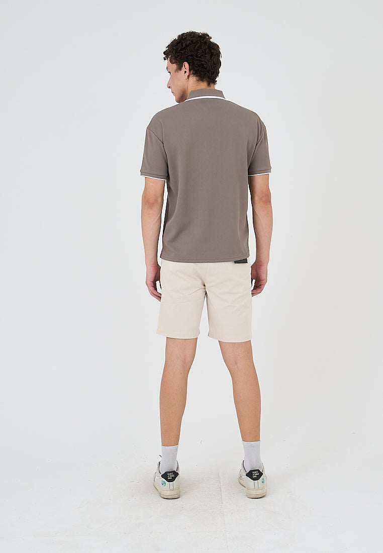 Mossimo Luther Khaki Slim Fit Mid Rise Chino Shorts