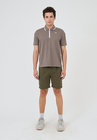 Mossimo Luther Chive Green Slim Fit Mid Rise Chino Shorts