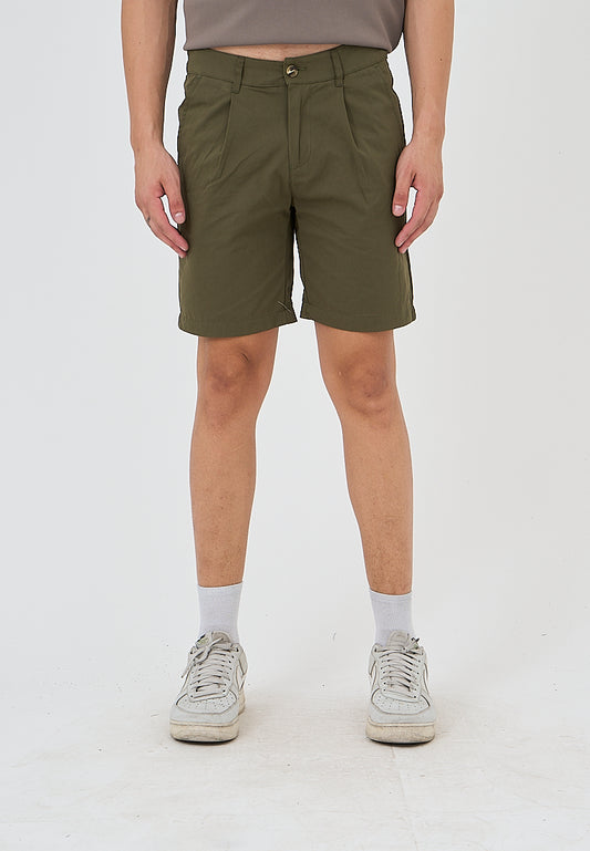 Mossimo Luther Chive Green Slim Fit Mid Rise Chino Shorts