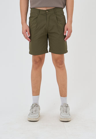 Mossimo Luther Chive Green Slim Fit Mid Rise Chino Shorts
