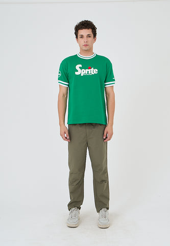 Mossimo Zarrick Fern Green Sprite Round Neck Urban Shirt