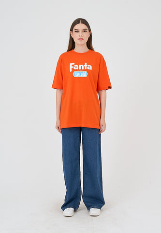 Mossimo Harper Orange Fanta Urban Fit Tee