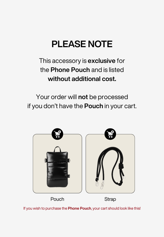 [ADD-ON ONLY] Mossimo Phone Pouch Strap – For Phone Pouch Purchase Only