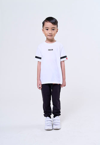 Mossimo Kids Earl White Varsity Regular Tshirt